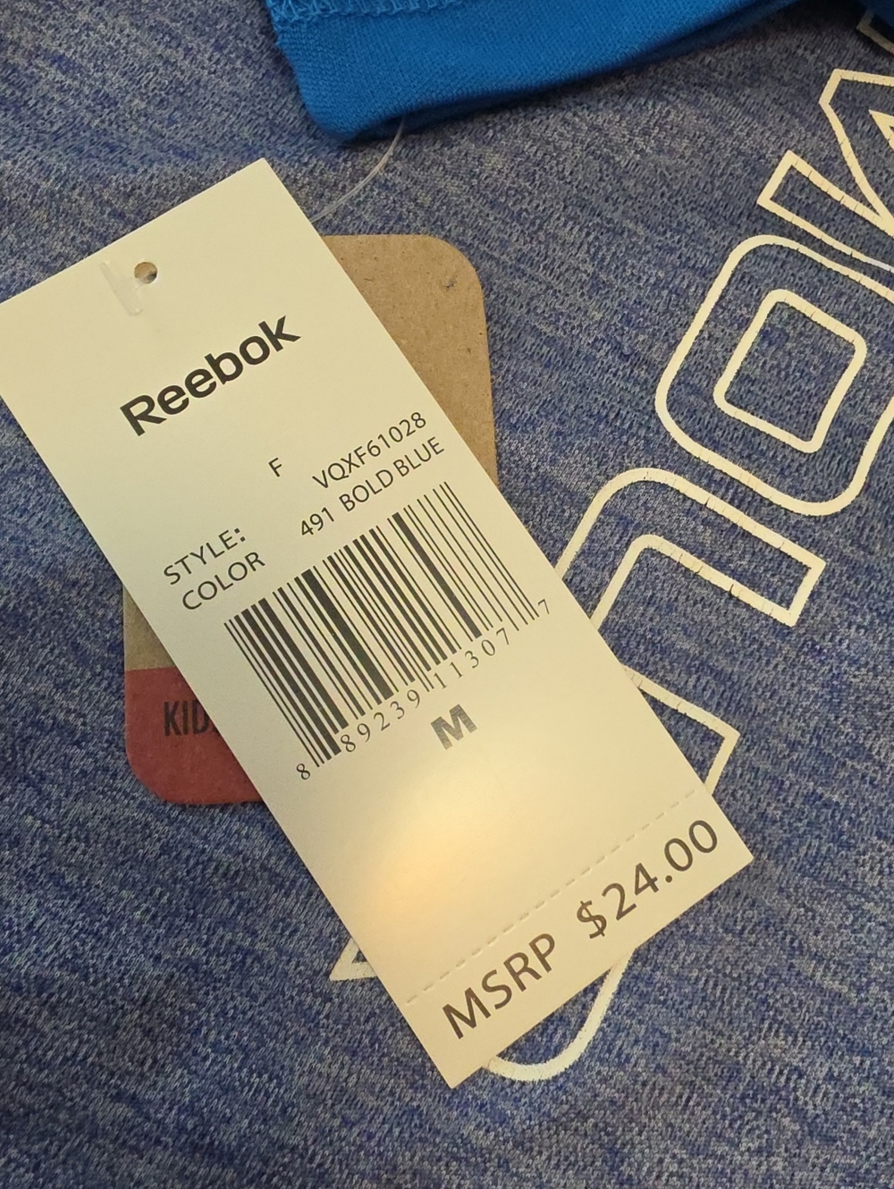 Three (3) Performance Tees Under Armour (2) & Reebok (1) Youth Medium/Large - Picture 5 of 16